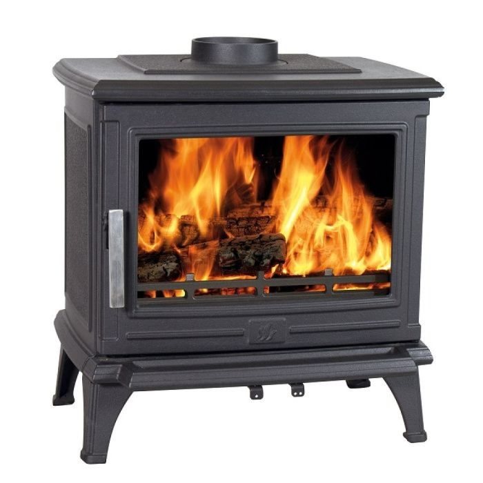 The ACR Rowandale 5kW multifuel stove, with a traditional cast iron body