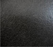 Antique Leather matt black granite, tough and forgiving of ash