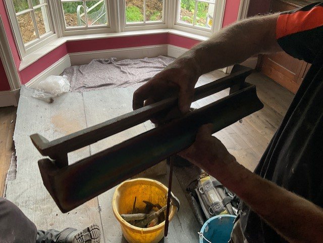 The Baxi Burnall deepening bar before fitting.