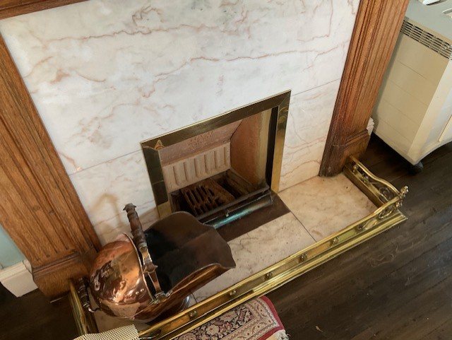 Refurbished Baxi Underdraught open fire with new grate and clay back set in Driffield