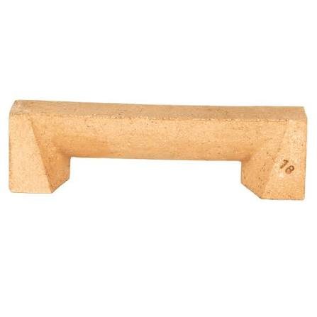 The throat lintel, or Otty hood, which guides fumes into the flue.