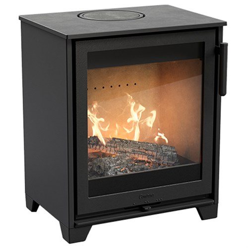 The Contura 210, a compact 5kW wood burning stove