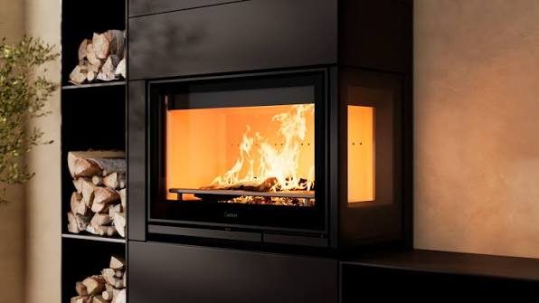 The Contura My Cube multi-sided stove