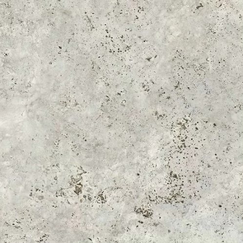 Dekton Trevi, the surface used for the shelf, feature top and tabletops