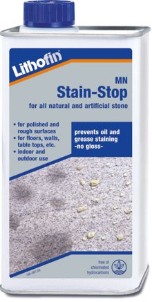 Lithofin Stainstop, the impregnating sealer used to protect the sandstone