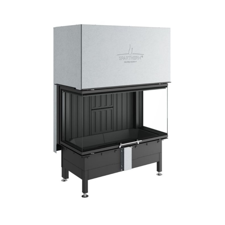 The Spartherm Linear Triple, a German-made statement fireplace