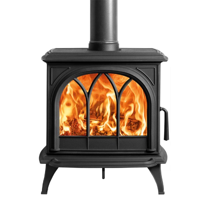 Stovax Huntingdon 30 wood-burning stove with tracery door