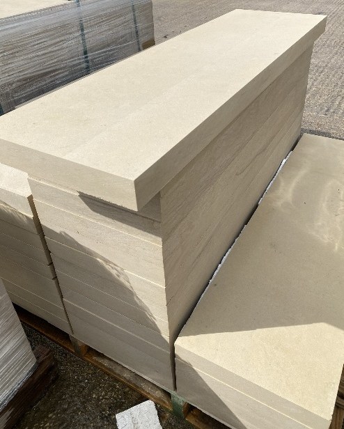 New sandstone and gritstone slabs