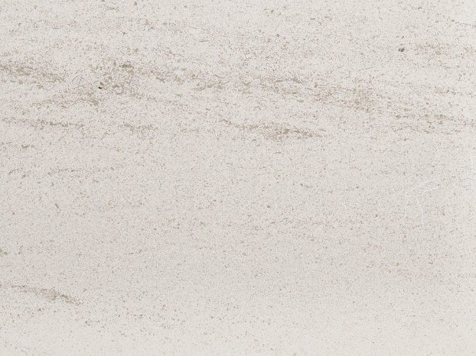 Semi rigato limestone hearth