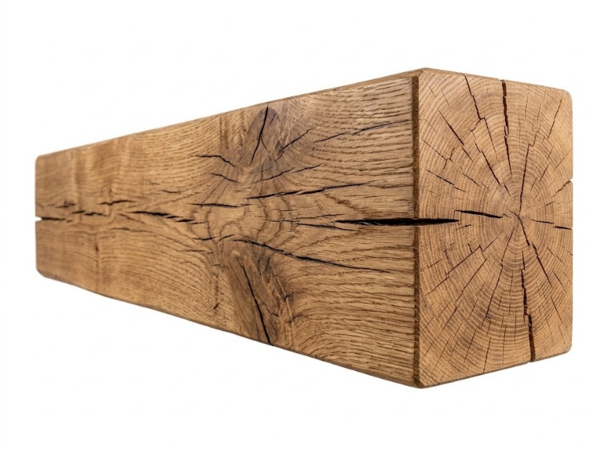 Deeper natural oak beam