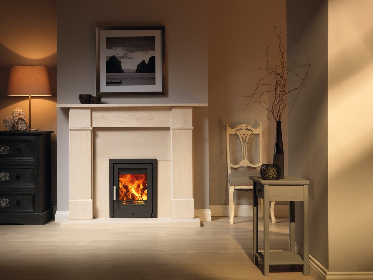 ACR T400 ECO cassette stove built into a fireplace, fitted across Yorkshire
