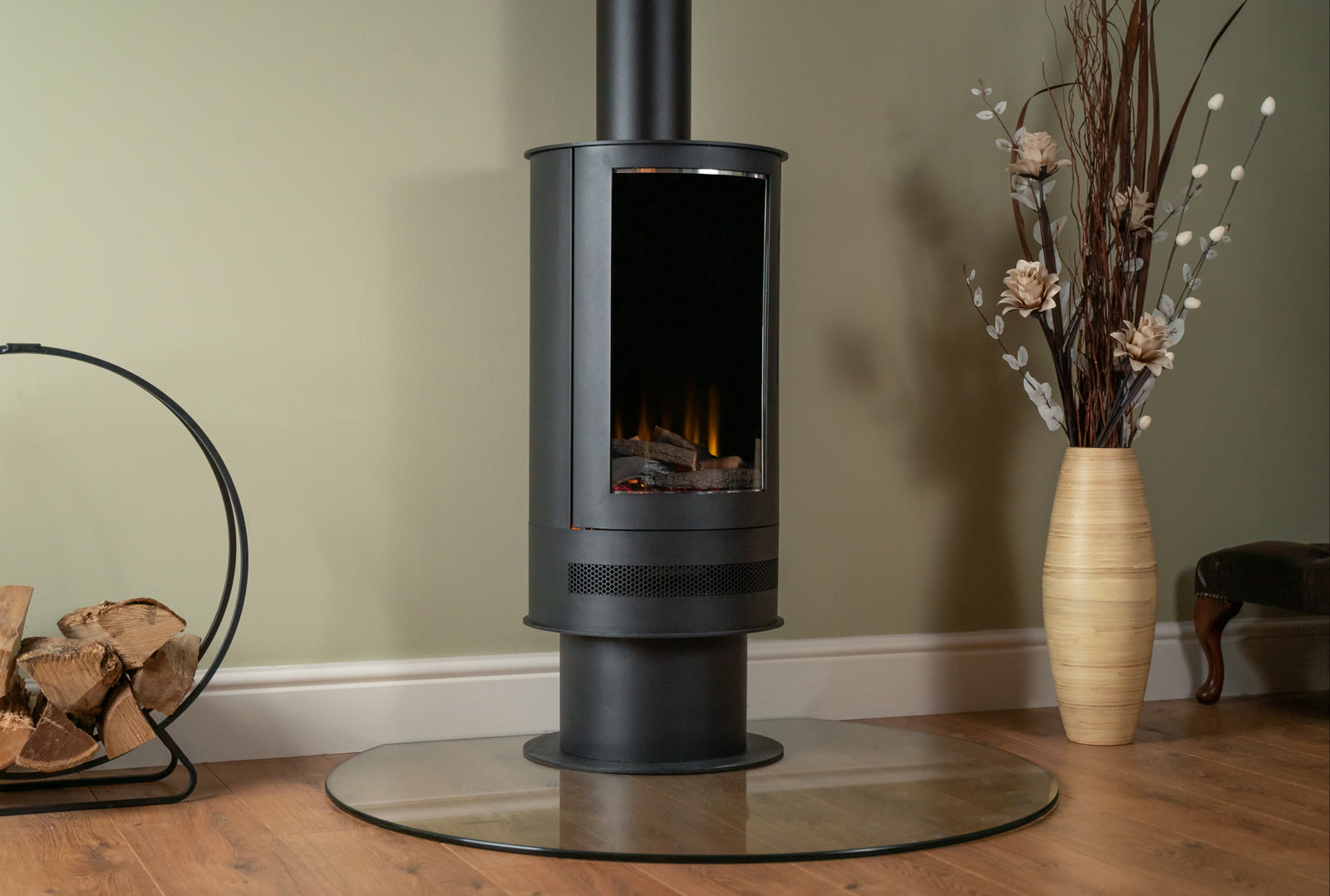 British Fires Ashurst electric stove supplied and fitted across Yorkshire