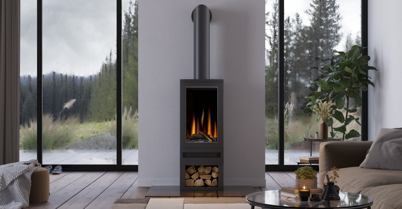 British Fires Cube electric stove supplied and fitted across Yorkshire