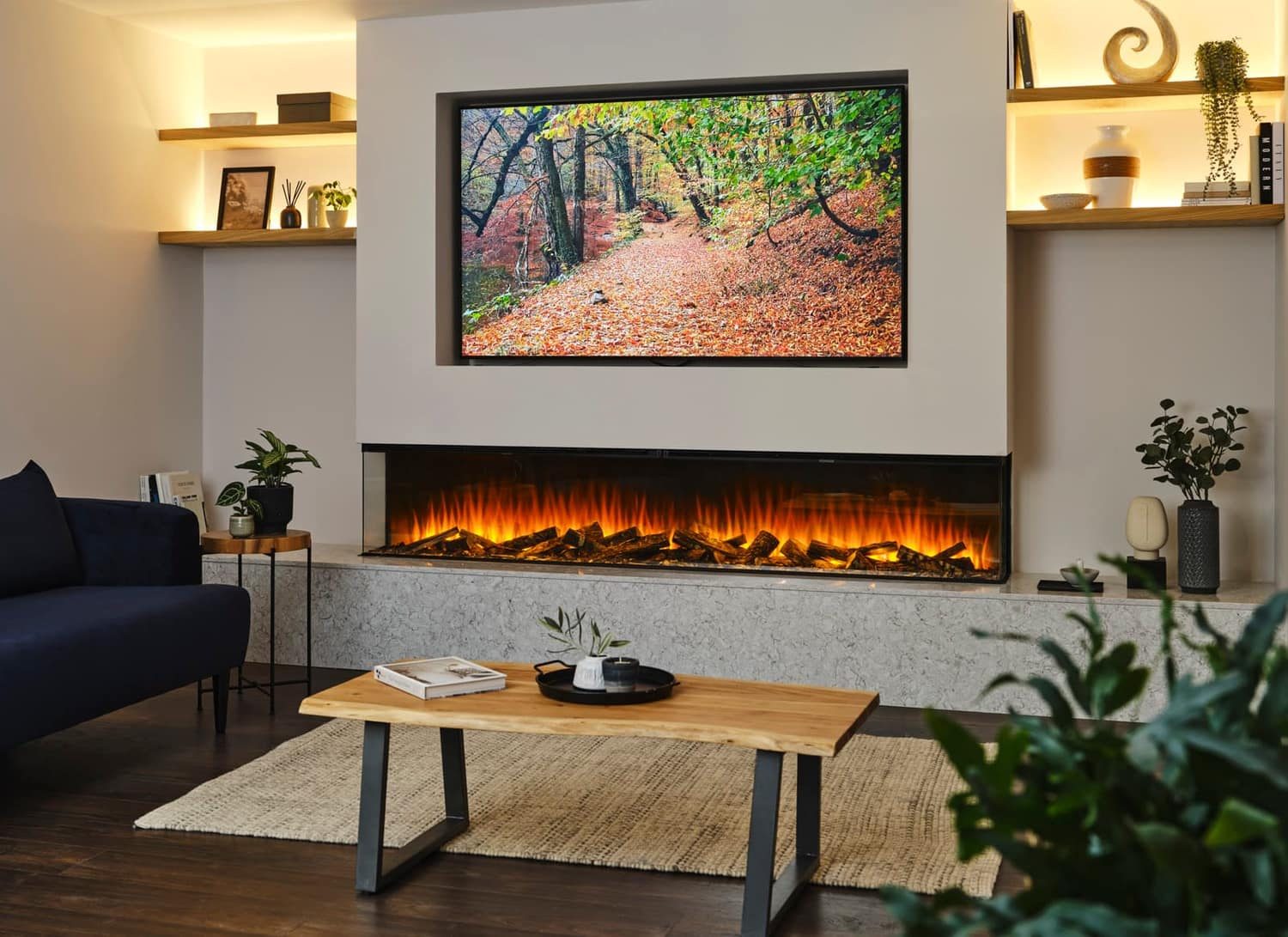 British Fires New Forest 2400 inset electric fire supplied and fitted across Yorkshire