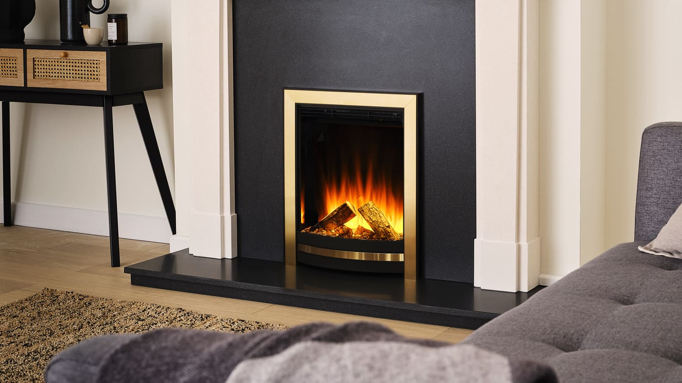 British Fires Sway 16 inch inset electric fire supplied and fitted across Yorkshire